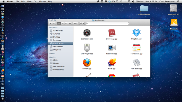 Mac OS X 10.7 Lion