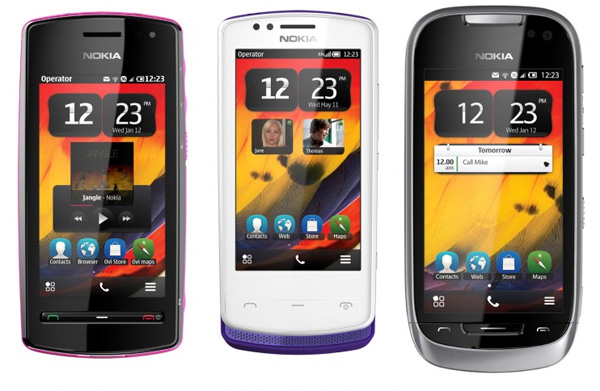 Nokia 600, 700 i 701 oraz Symbian Belle