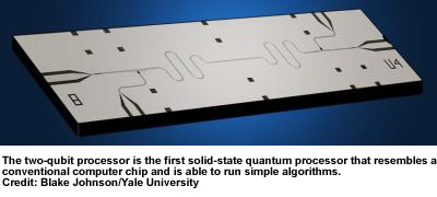 Yale two qubit processor