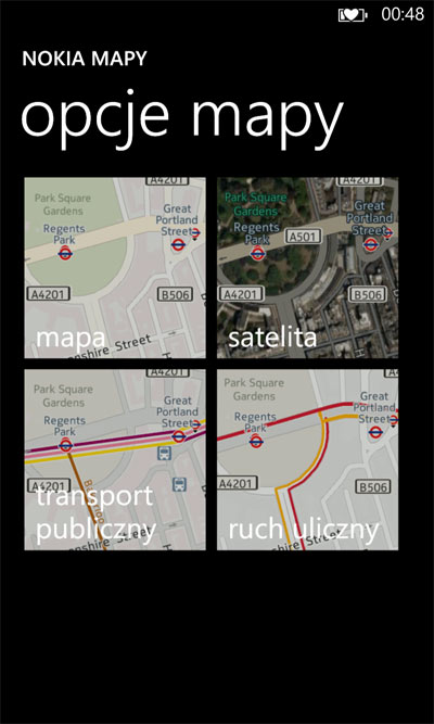 Nokia Mapy