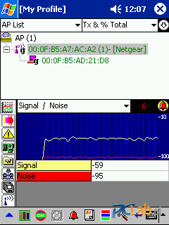 Netgear WPN824 - AirMagnet