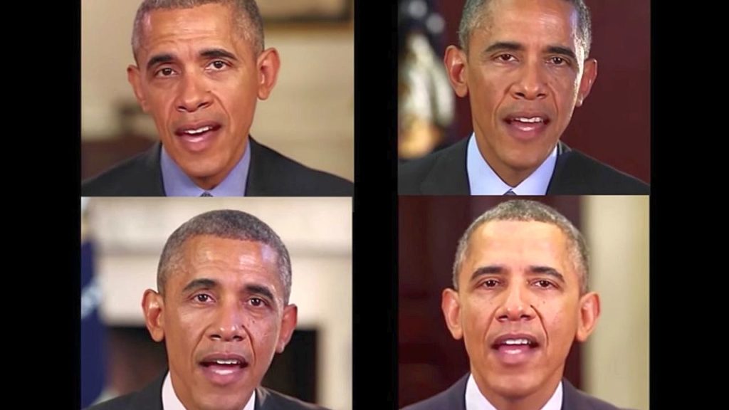 deepfake Baracka Obamy