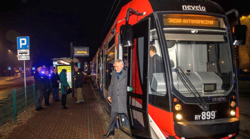 autonomiczny tramwaj w Krakowie