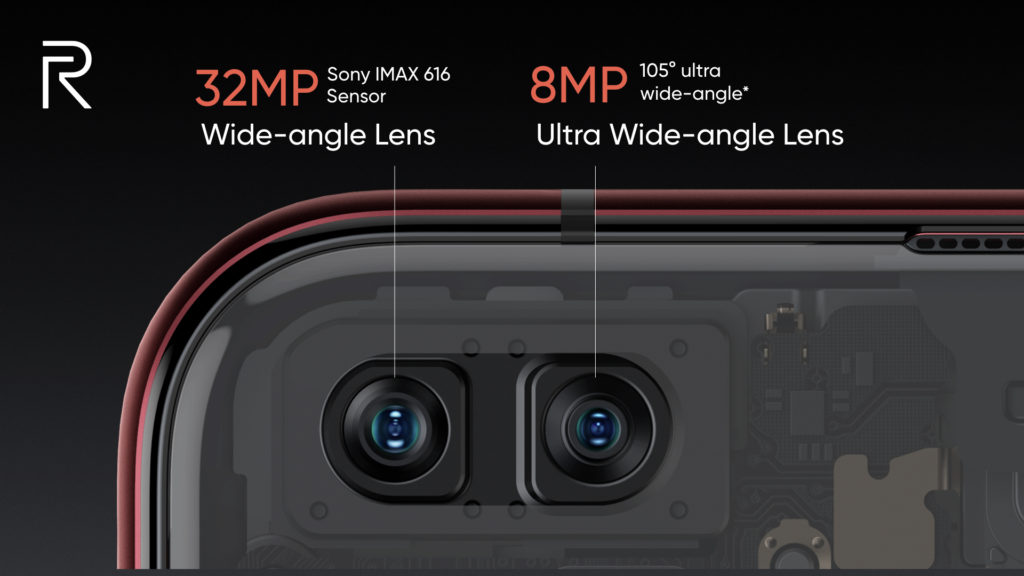Realme X50 Pro 5G kamery przód