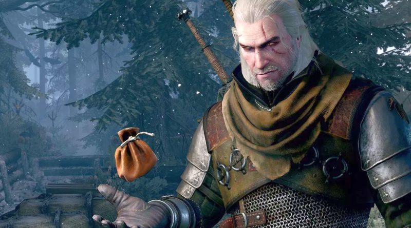 Geralt w Wiedźminie 3