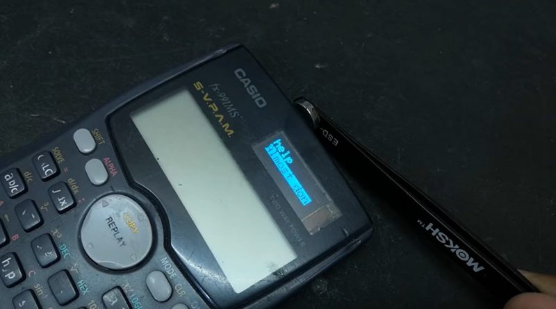 kalkulator naukowy Casio