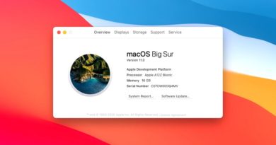 macOS BigSur