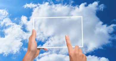 cloud computing chmura dłonie