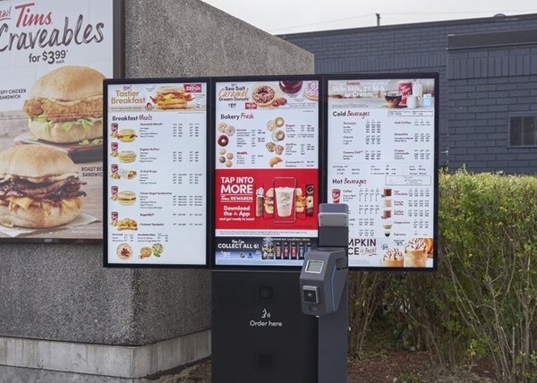 Burger King Tim Hortons Popeyes modernizacja drive-thru - platnosci