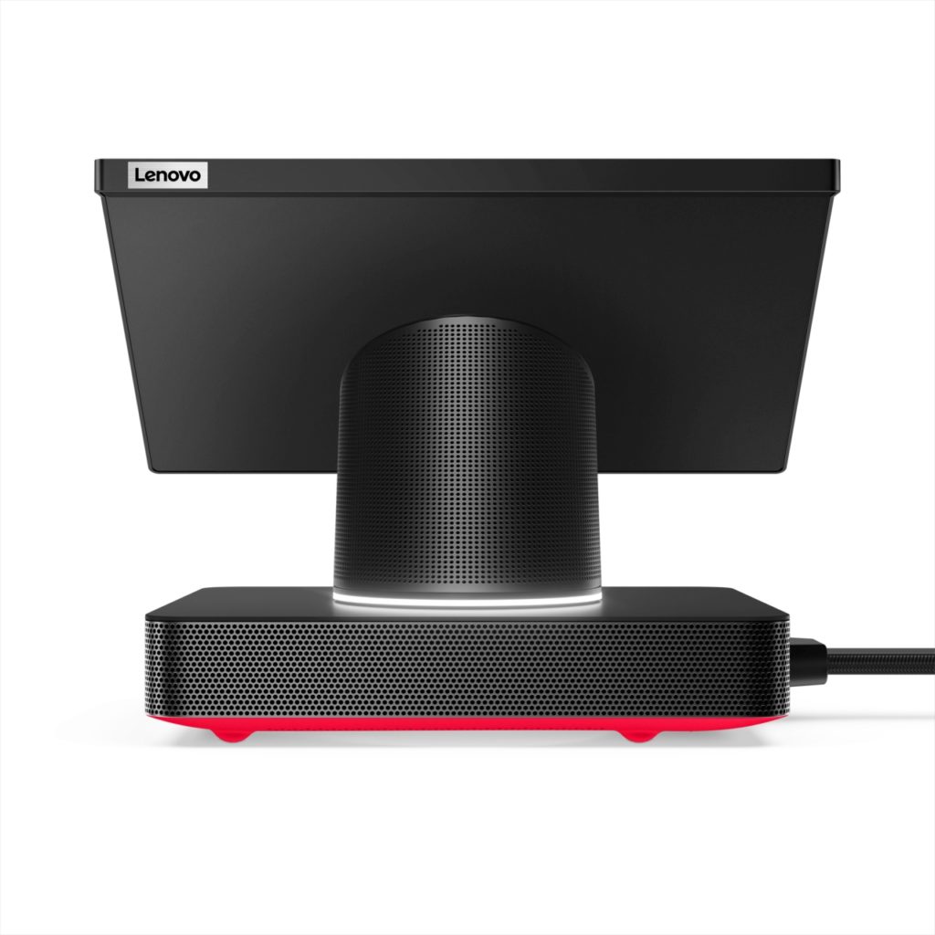 Lenovo ThinkSmart hub for Zoom Rear forward facing