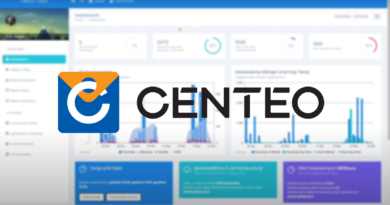 Centeo aplikacja automatyzacja optymalizacja sprzedaży Ceneo.pl - logo na tle