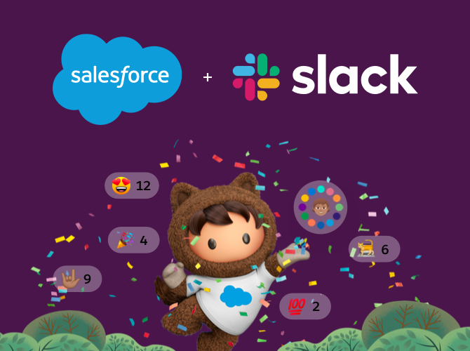 Salesforce kupi slacka połączenie