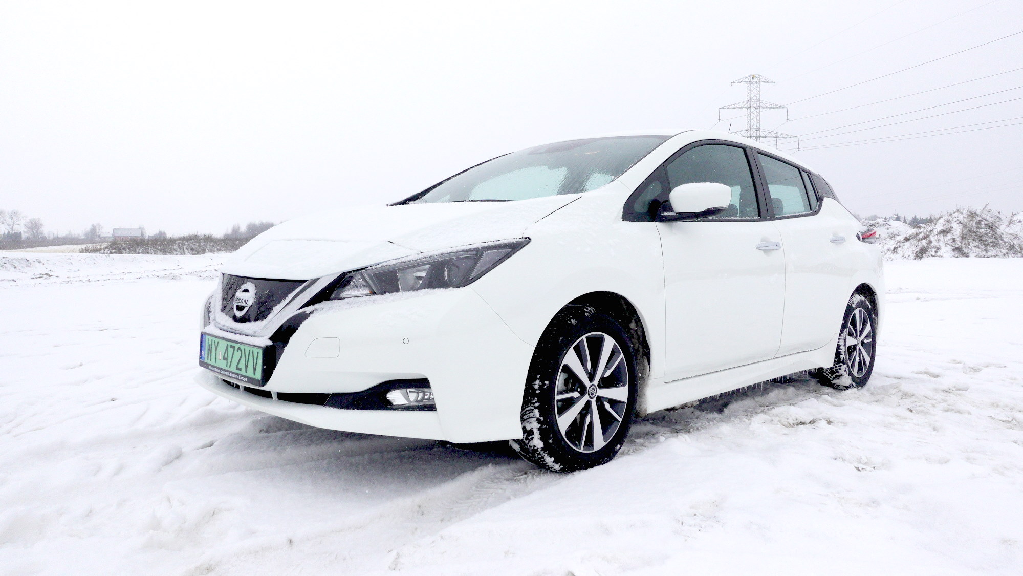 Samochód elektryczny zimą (na przykładzie Nissan Leaf