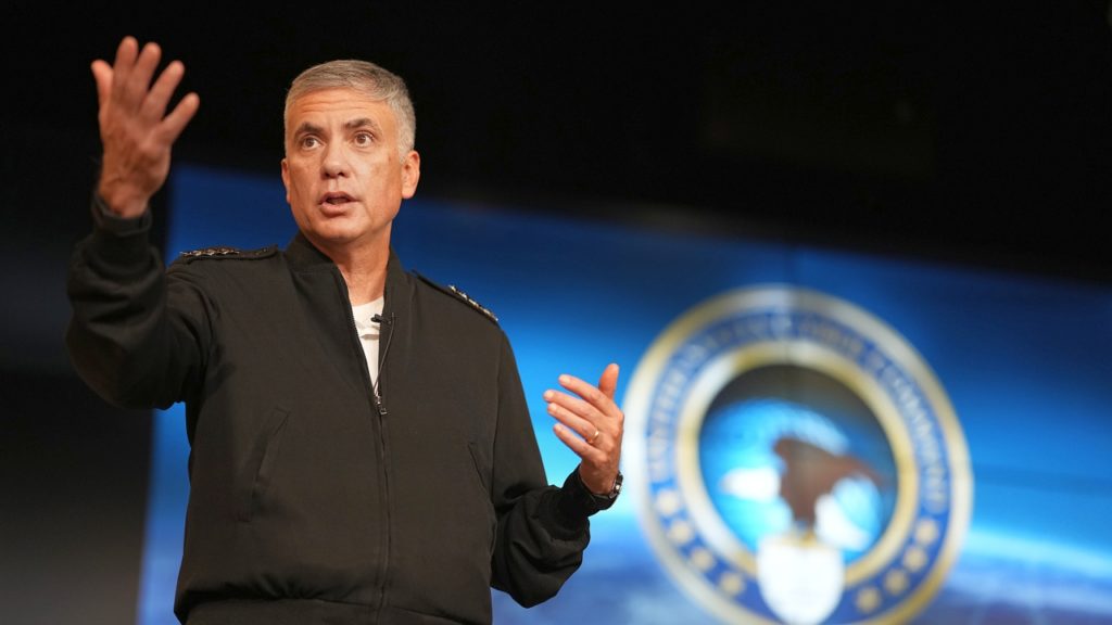 Cyber Command commander and National Security Agency director, U.S. Army General Paul M. Nakasone