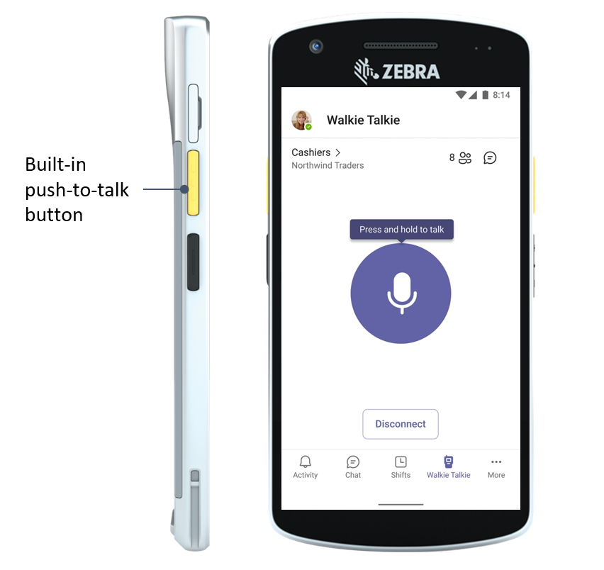 walkie-talkie-microsoft-teams-komunikacja-Zebra-button
