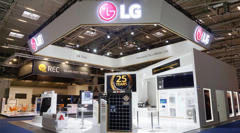 LG Electronics panele słoneczne