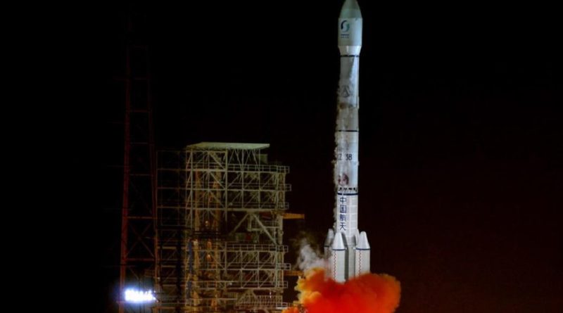 The Launch of Long March 3B Rocket