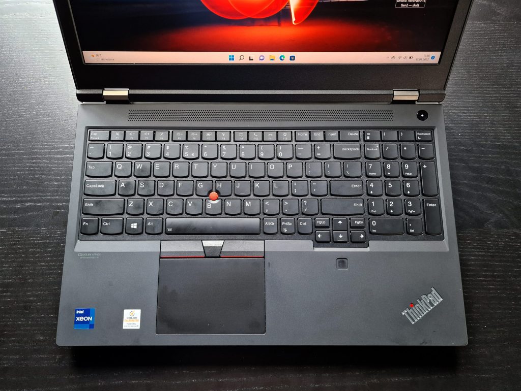 Lenovo ThinkPad P15 Gen2 klawiatura