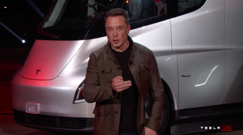 Tesla Semi Elon Musk