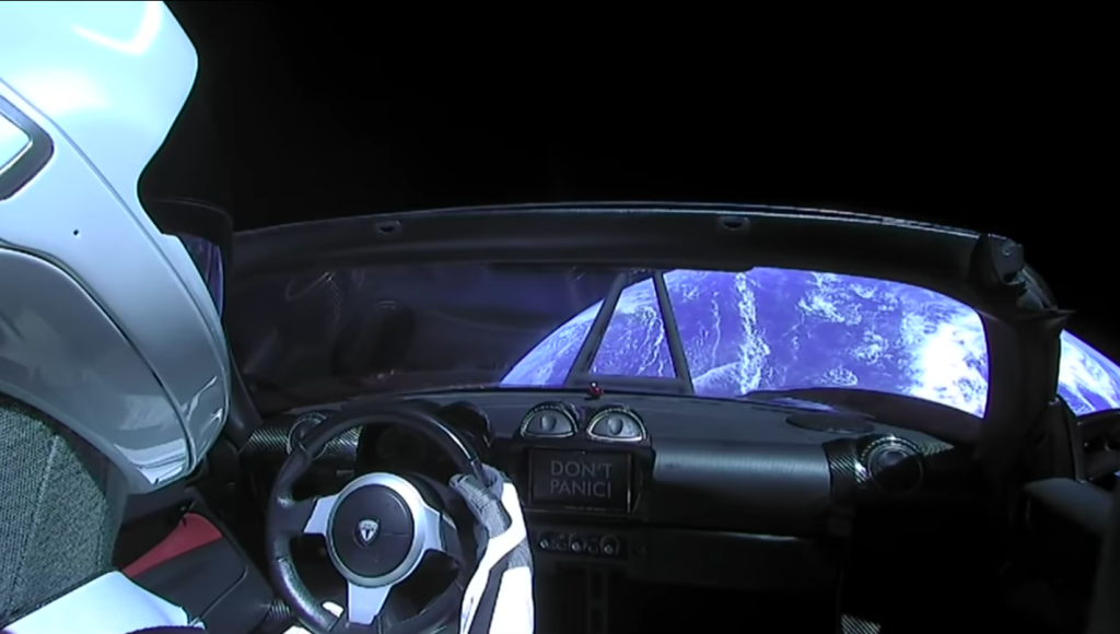 Tesla Roadster Falcon Heavy SpaceX
