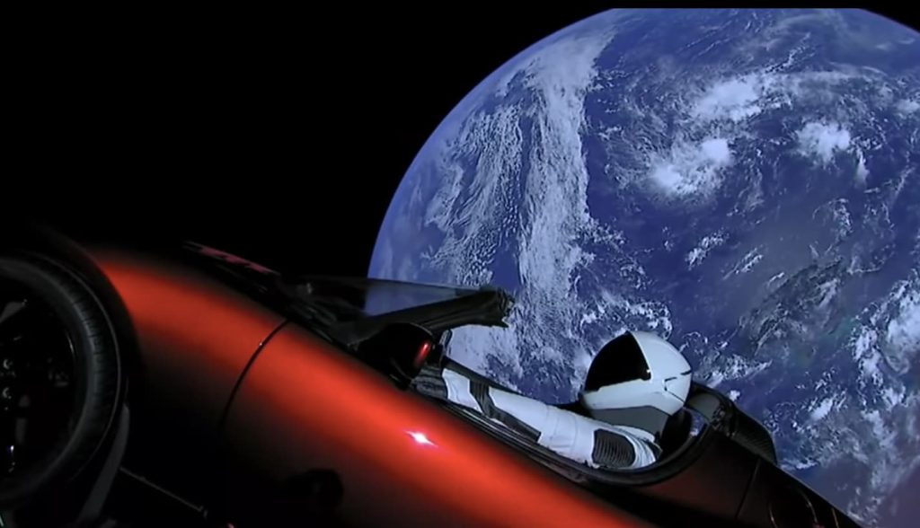 opt Tesla Roadster Falcon Heavy SpaceX 5
