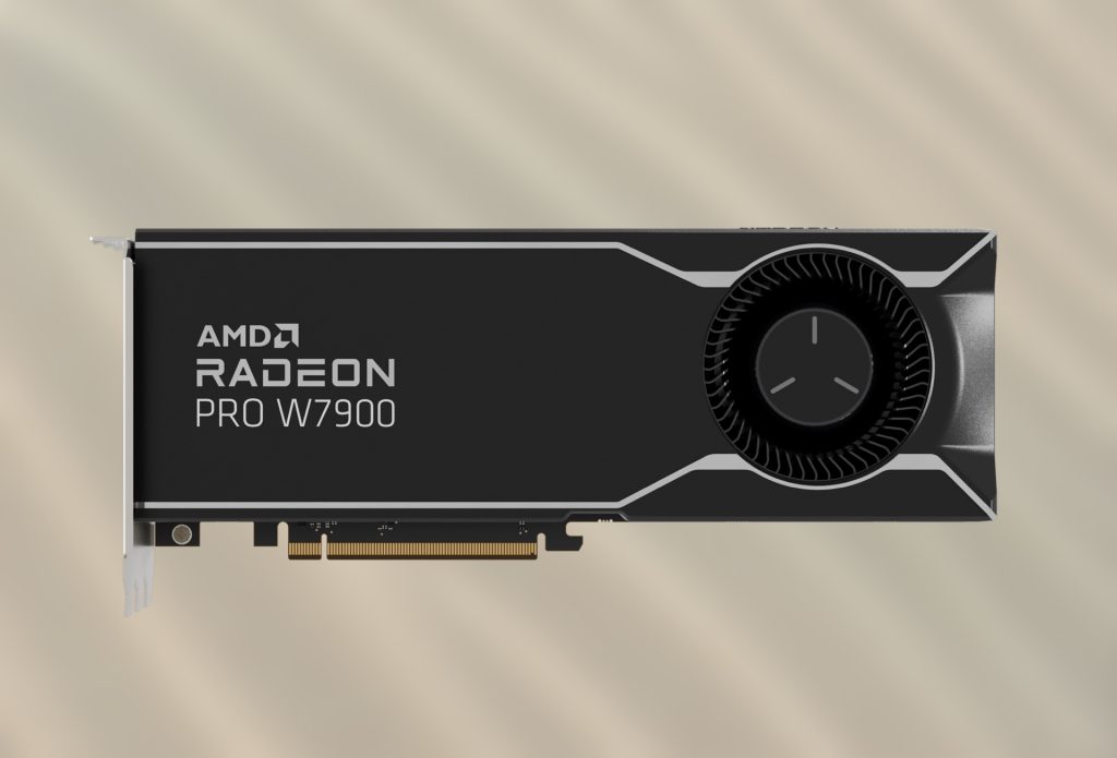 AMD w7900 front