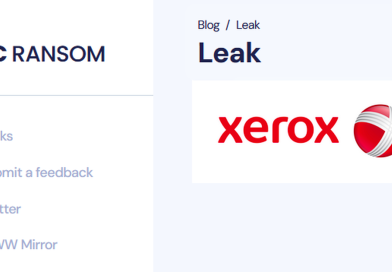 Xerox ransomware INC RANSOM