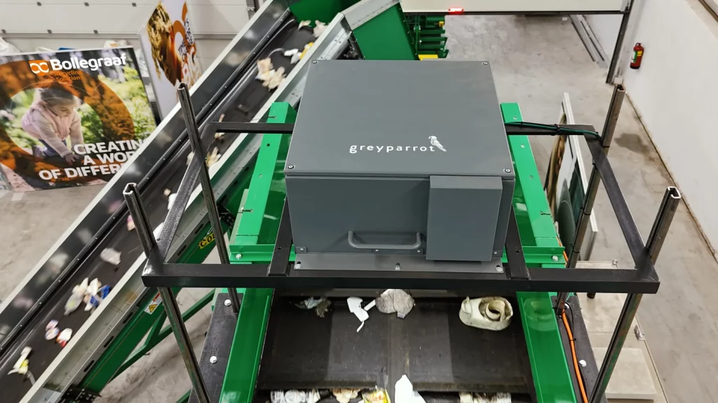 Greyparrot Bollegraaf sztuczna inteligencja recykling