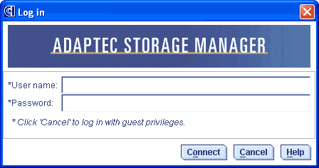 adaptec storage manager build 4627