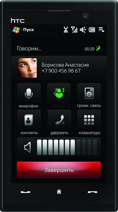 HTC MAX 4G Phone Call