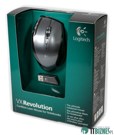 Logitech VX Revolution pudełko