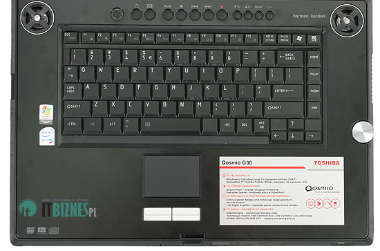 Toshiba Qosmio G30-148 klawiatura
