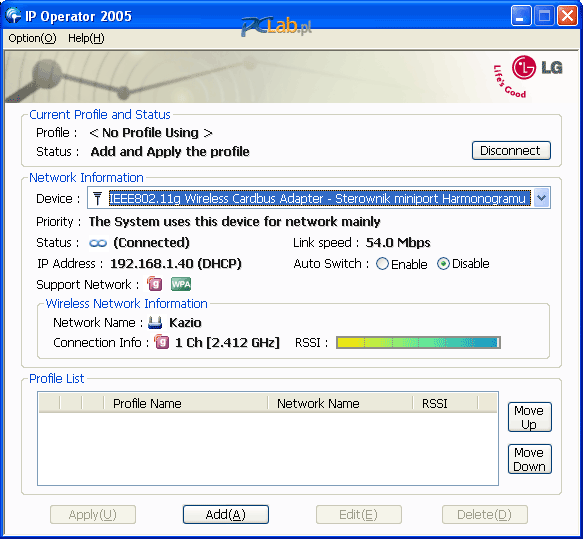IP Operator 2005